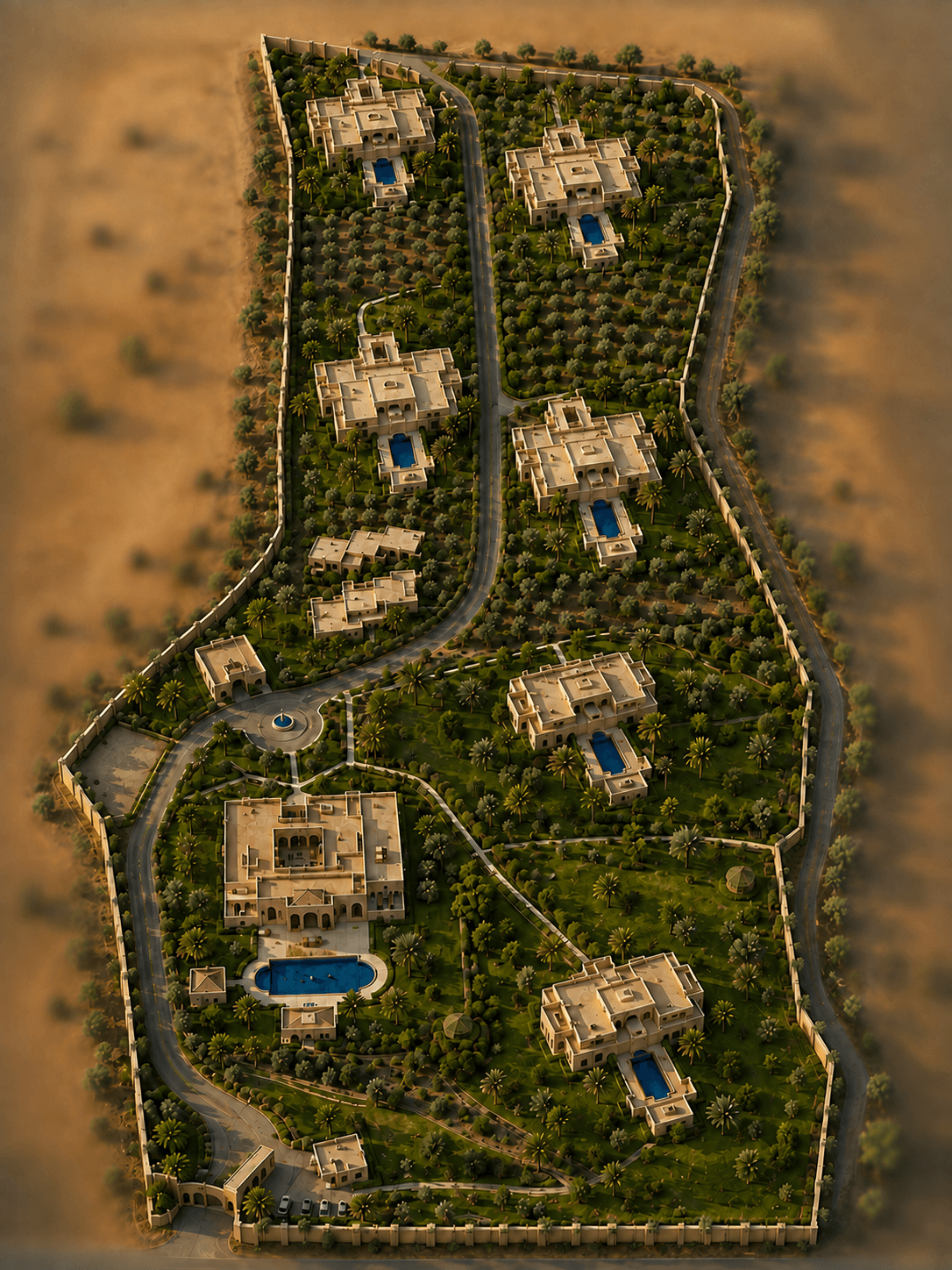 Plan du Domaine Zayna